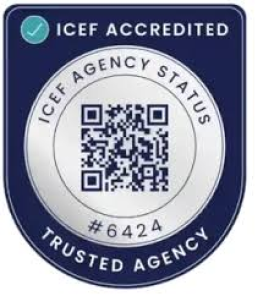 Emblema de Agência Credenciada ICEF