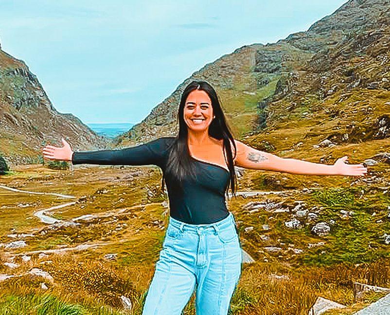 Priscila Felix chega à Irlanda para buscar novos horizontes na sua profissão