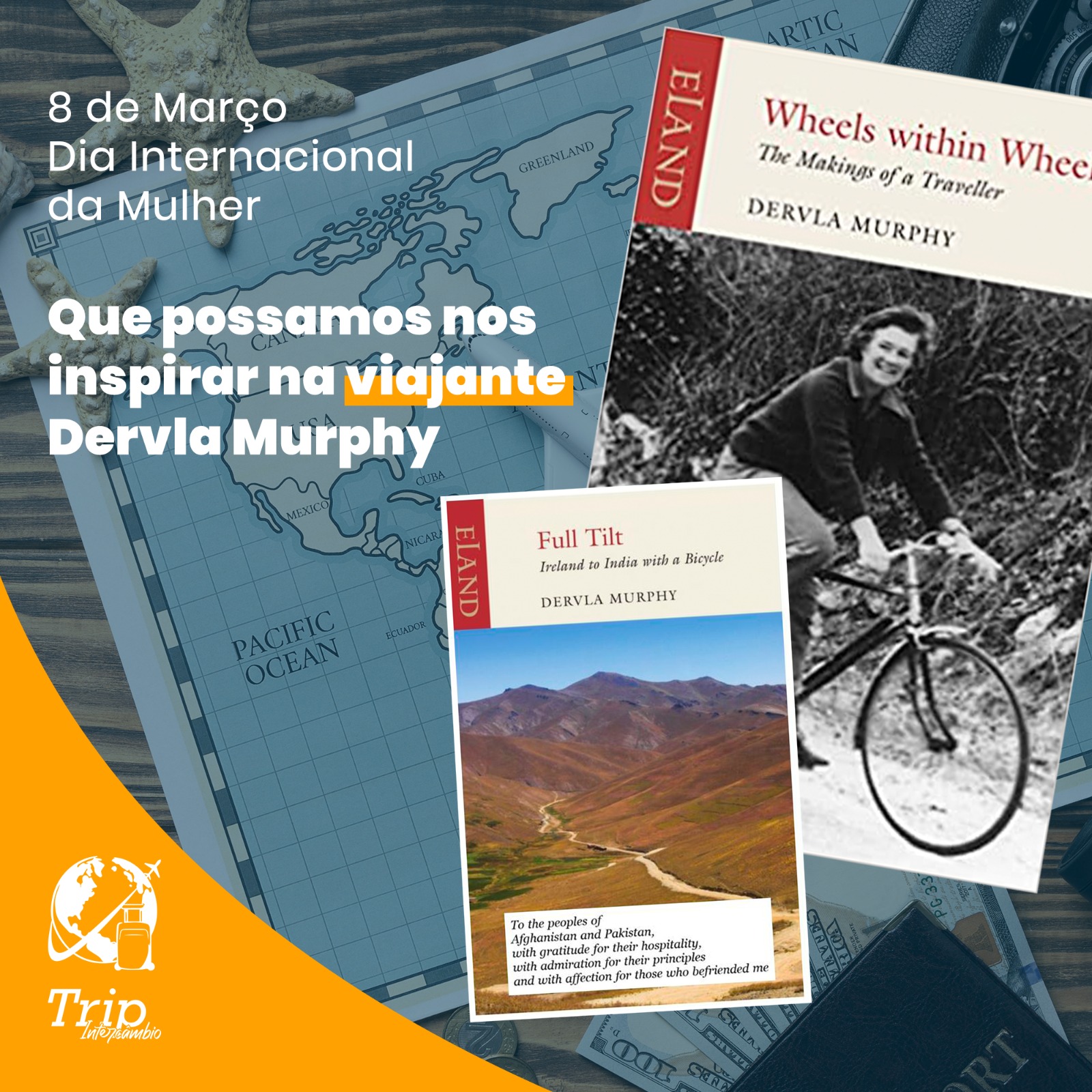 Que possamos nos inspirar na viajante Dervla Murphy