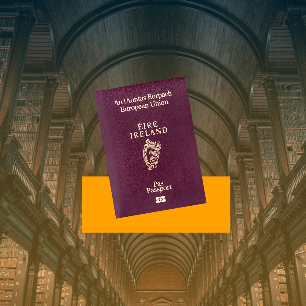 Período do visto Stamp 1G passa a fazer parte do cálculo de obtenção de cidadania Irlandesa.⠀